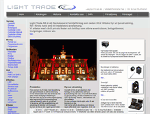 Tablet Screenshot of lighttrade.se